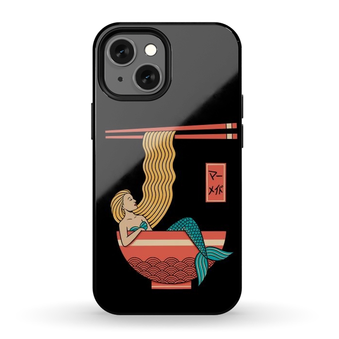 iPhone 12 mini StrongFit Mermaid Ramen by Coffee Man