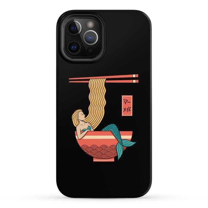 iPhone 12 Pro Max StrongFit Mermaid Ramen by Coffee Man