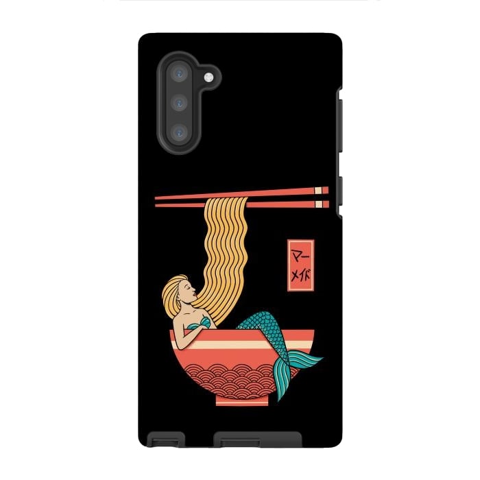 Galaxy Note 10 StrongFit Mermaid Ramen by Coffee Man