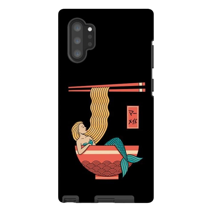 Galaxy Note 10 plus StrongFit Mermaid Ramen by Coffee Man