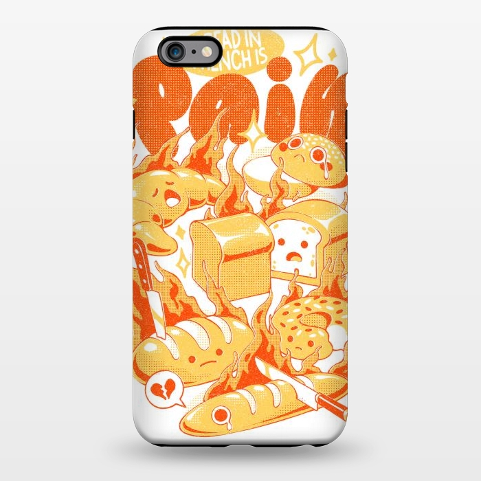 iPhone 6/6s plus StrongFit French Bread by Ilustrata