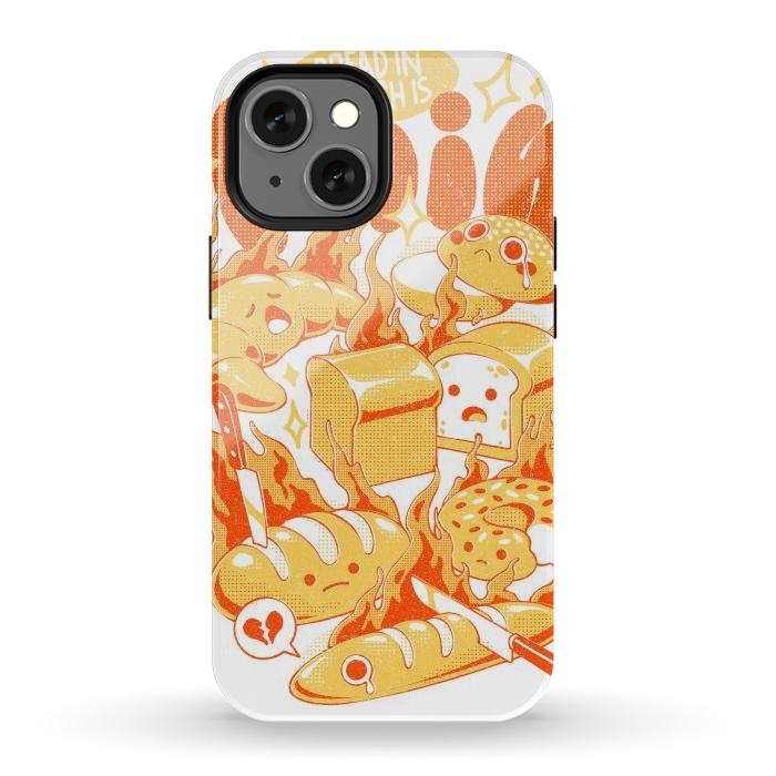 iPhone 12 mini StrongFit French Bread by Ilustrata