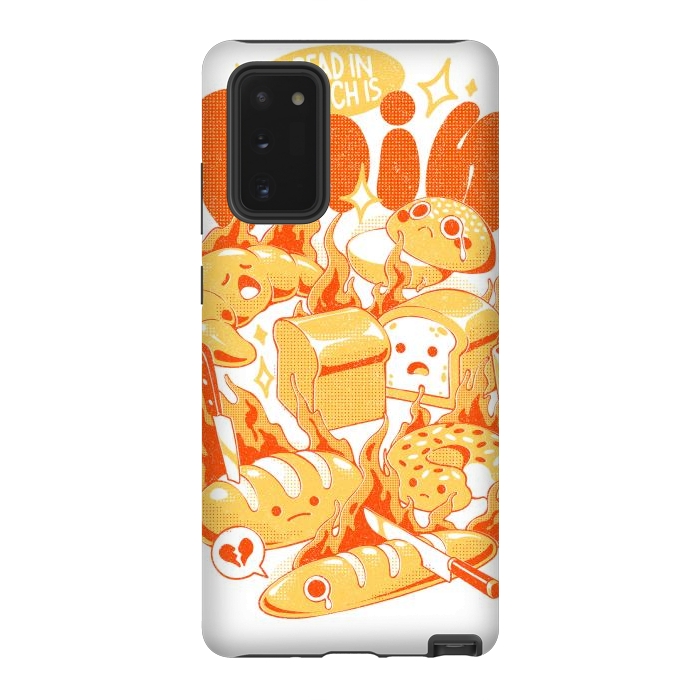 Galaxy Note 20 StrongFit French Bread by Ilustrata
