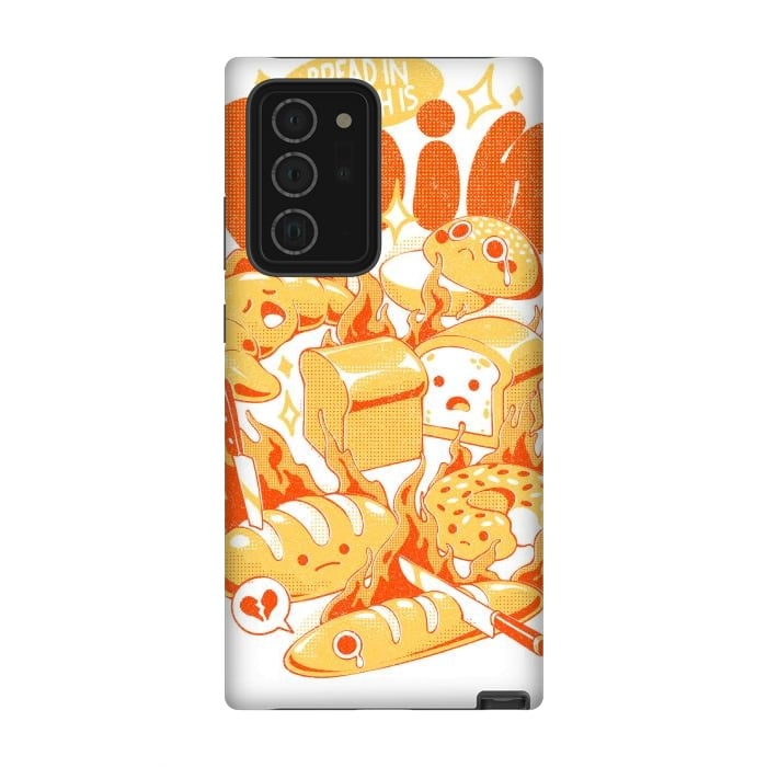 Galaxy Note 20 Ultra StrongFit French Bread by Ilustrata