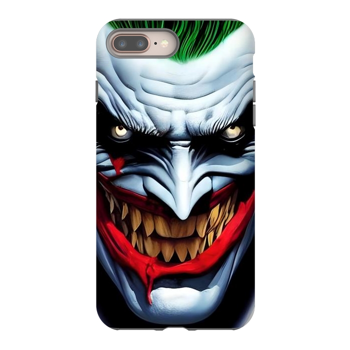 iPhone 7 plus StrongFit Why so Serious? by Mitxel Gonzalez