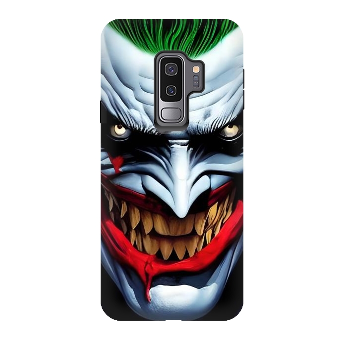 Galaxy S9 plus StrongFit Why so Serious? by Mitxel Gonzalez