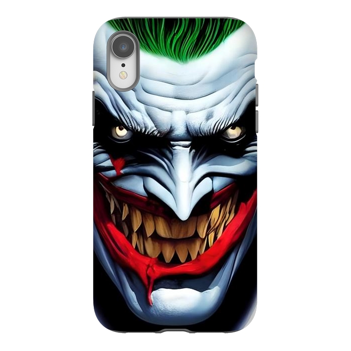 iPhone Xr StrongFit Why so Serious? by Mitxel Gonzalez