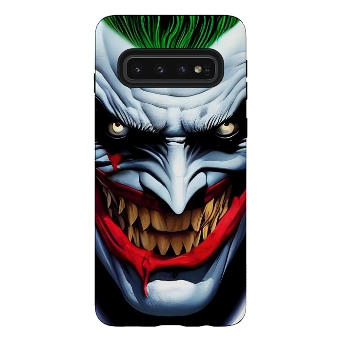 Galaxy S10 StrongFit Why so Serious? by Mitxel Gonzalez