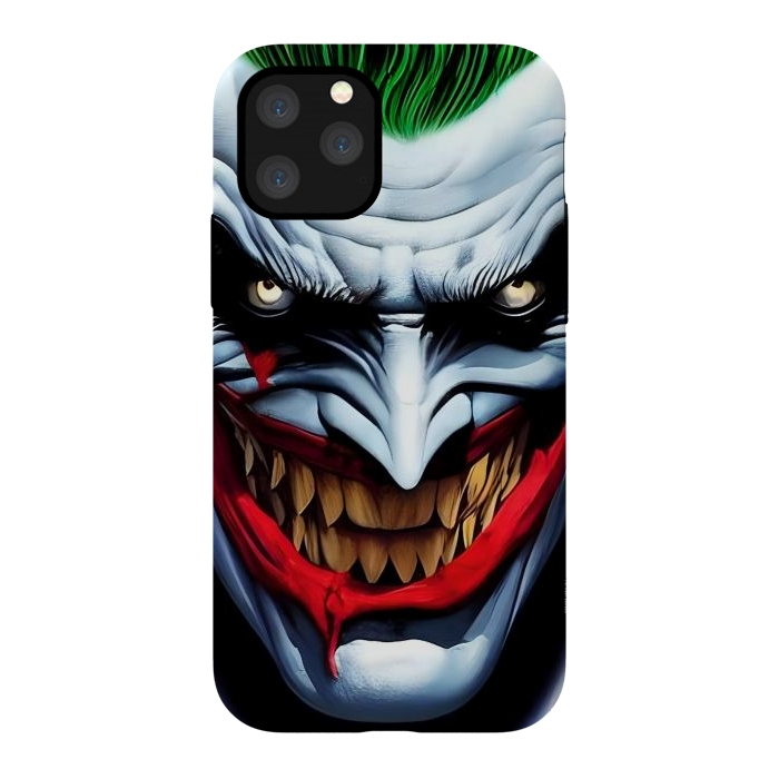 iPhone 11 Pro StrongFit Why so Serious? by Mitxel Gonzalez