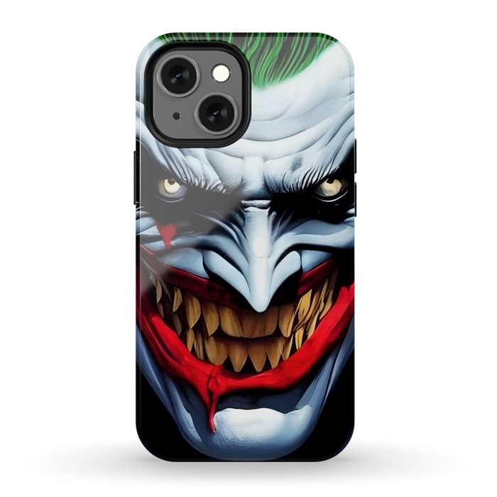 iPhone 12 mini StrongFit Why so Serious? by Mitxel Gonzalez