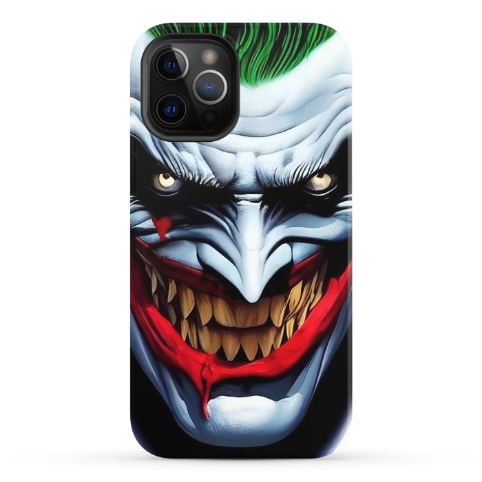 iPhone 12 Pro StrongFit Why so Serious? by Mitxel Gonzalez