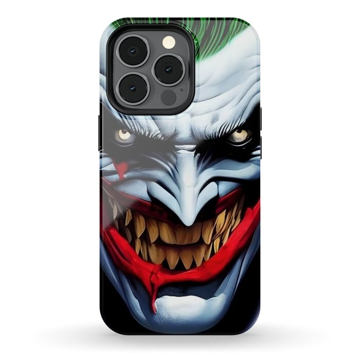 iPhone 13 pro StrongFit Why so Serious? by Mitxel Gonzalez