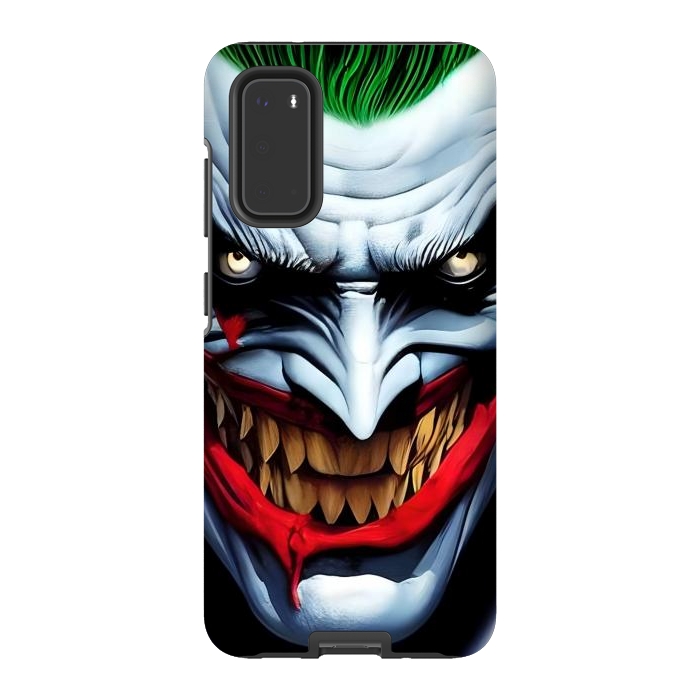 Galaxy S20 StrongFit Why so Serious? by Mitxel Gonzalez