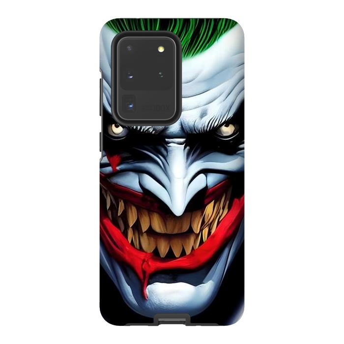Galaxy S20 Ultra StrongFit Why so Serious? by Mitxel Gonzalez