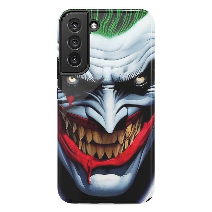 Galaxy S22 plus StrongFit Why so Serious? by Mitxel Gonzalez
