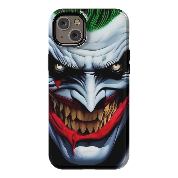 iPhone 14 Plus StrongFit Why so Serious? by Mitxel Gonzalez