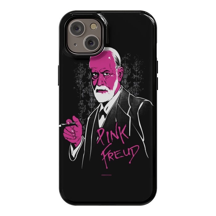 iPhone 14 Plus StrongFit Pink Freud by Draco