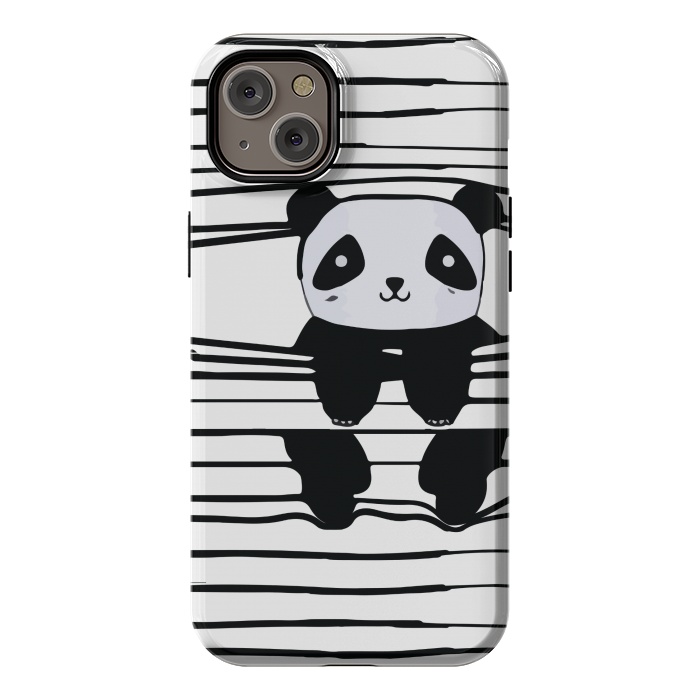 iPhone 14 Plus StrongFit peek-a-boo panda by MALLIKA