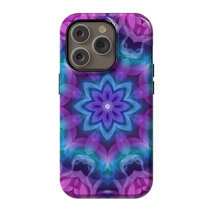 iPhone 14 Pro StrongFit Floral Abstract G269 by Medusa GraphicArt