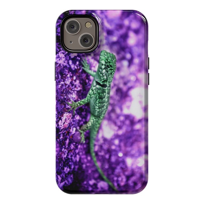 iPhone 14 Plus StrongFit Lizard by Laura Nagel