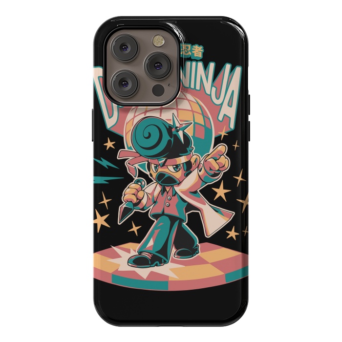 iPhone 14 Pro max StrongFit Disco Ninja  by Ilustrata