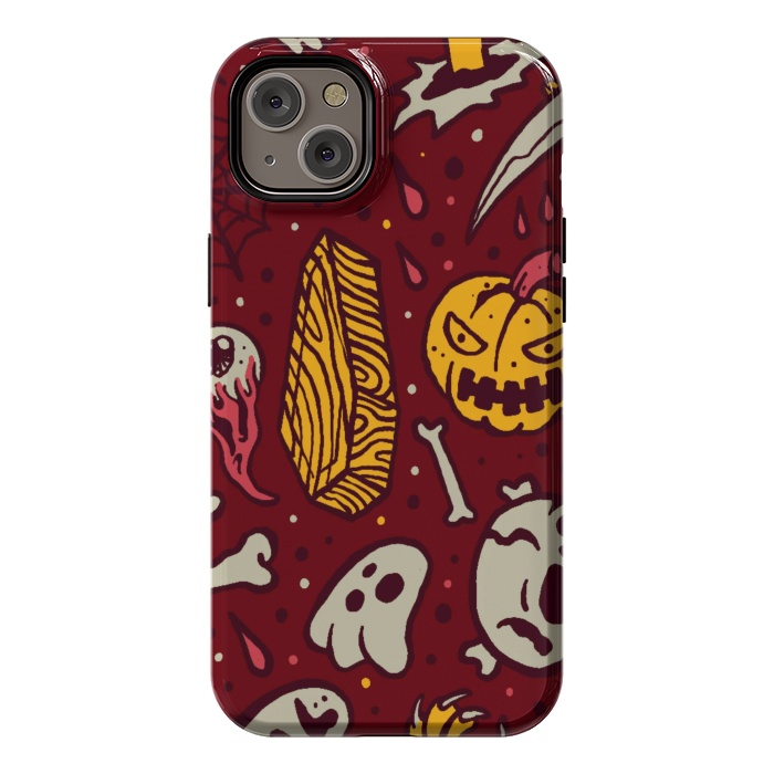 iPhone 14 Plus StrongFit Horror Pattern 1 by Afif Quilimo