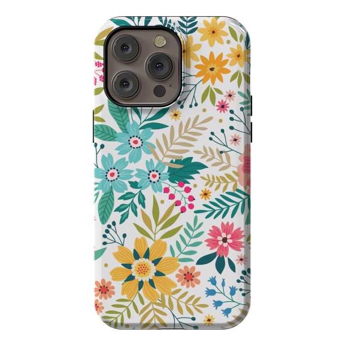 iPhone 14 Pro max StrongFit Bloomy Garden by ArtsCase