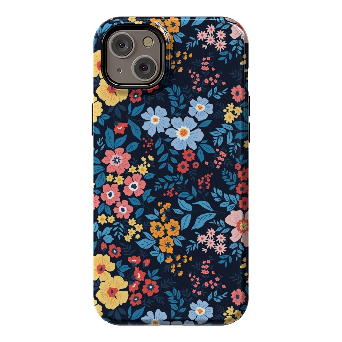 iPhone 14 Plus StrongFit Flowers in the Darkness by ArtsCase