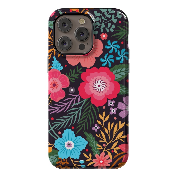 iPhone 14 Pro max StrongFit In love with the flowers by ArtsCase