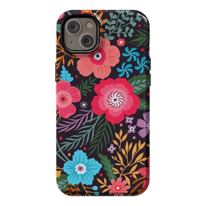 iPhone 14 Plus StrongFit In love with the flowers by ArtsCase