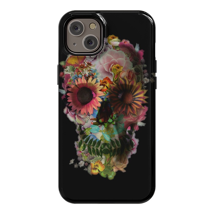 iPhone 14 Plus StrongFit Skull 2 Black by Ali Gulec