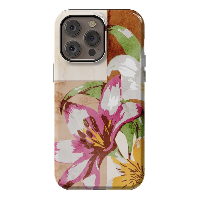 iPhone 14 Pro max StrongFit Floral Insiration by Creativeaxle