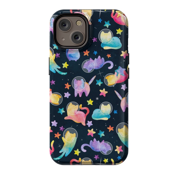 iPhone 14 StrongFit Luna Kitty by gingerlique