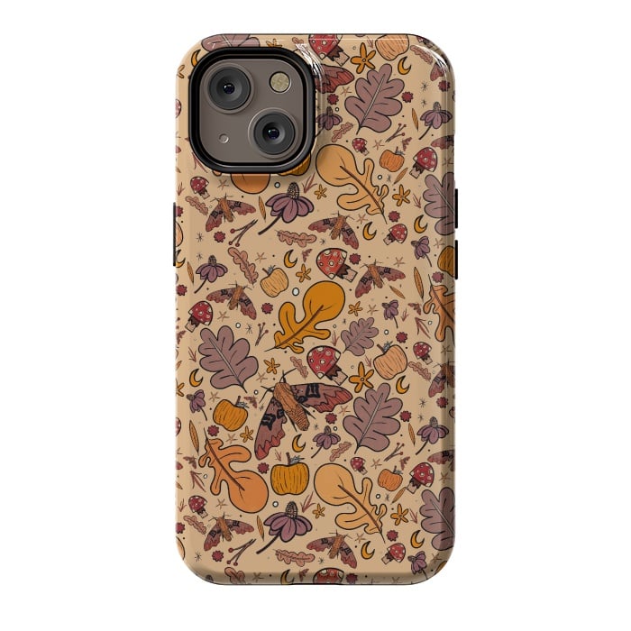 iPhone 14 StrongFit Autumnal pattern by Steve Wade (Swade)