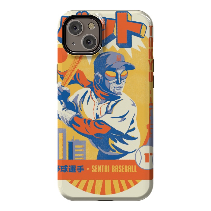 iPhone 14 Plus StrongFit Sentai Baseball League by Ilustrata