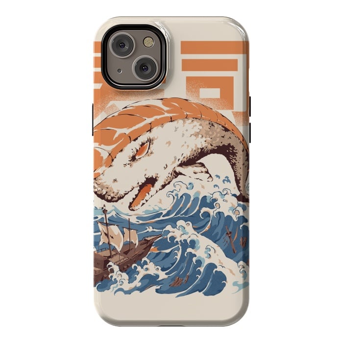 iPhone 14 Plus StrongFit Moby Sushi by Ilustrata