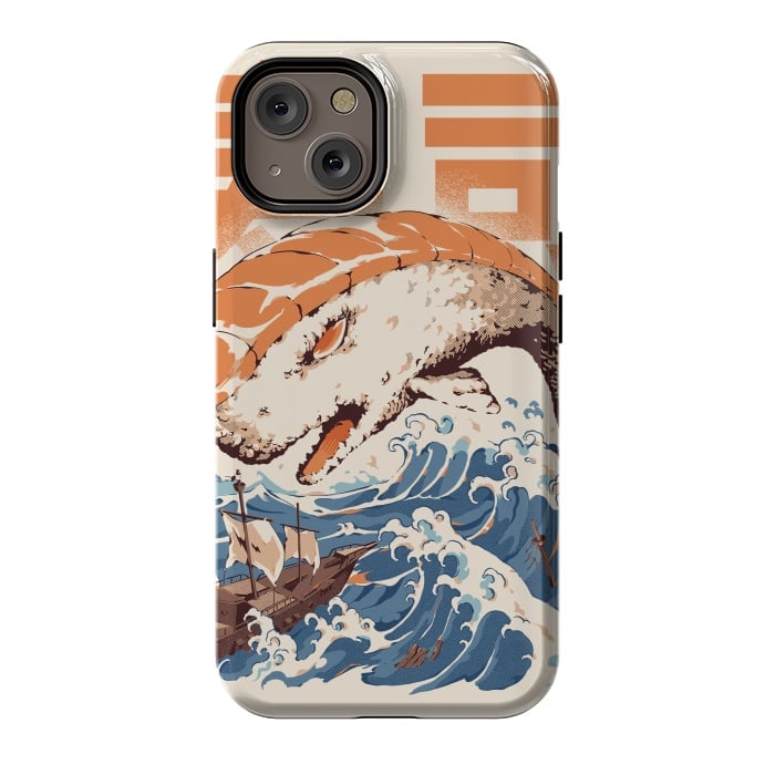 iPhone 14 StrongFit Moby Sushi by Ilustrata