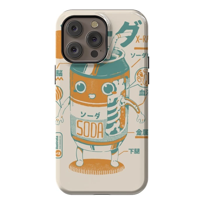 iPhone 14 Pro max StrongFit Soda Can X-Ray by Ilustrata