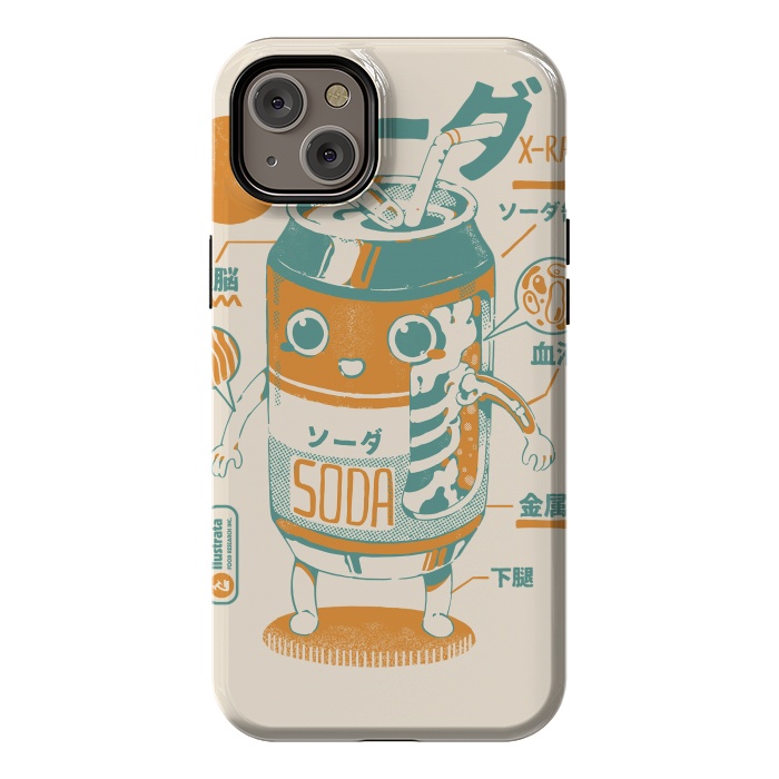 iPhone 14 Plus StrongFit Soda Can X-Ray by Ilustrata