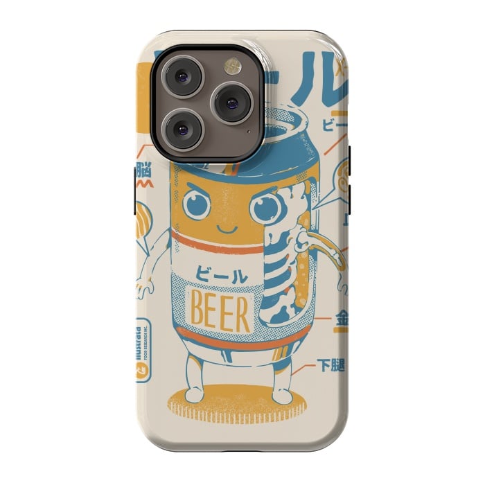 iPhone 14 Pro StrongFit Beer Can X-Ray by Ilustrata