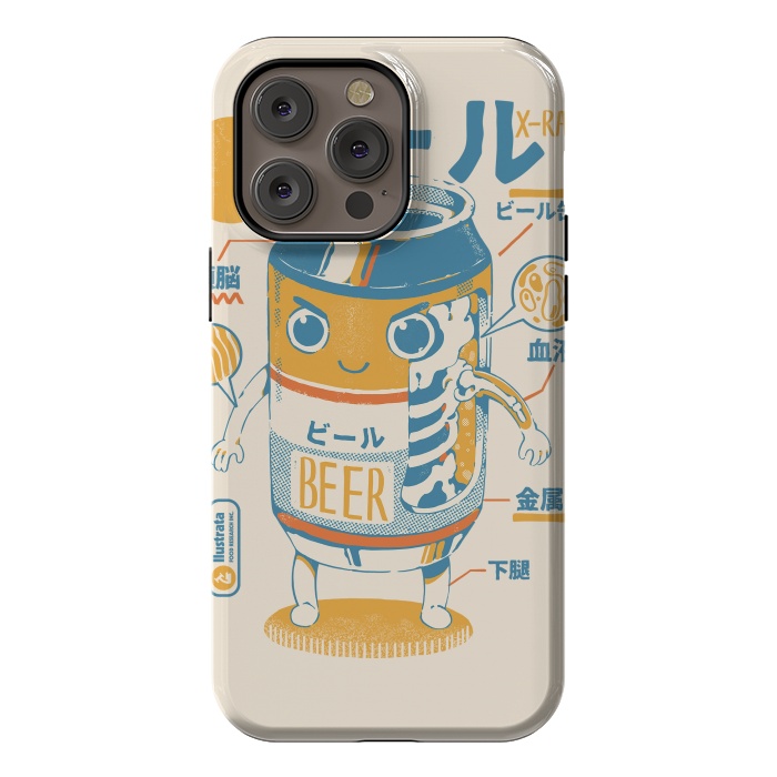 iPhone 14 Pro max StrongFit Beer Can X-Ray by Ilustrata