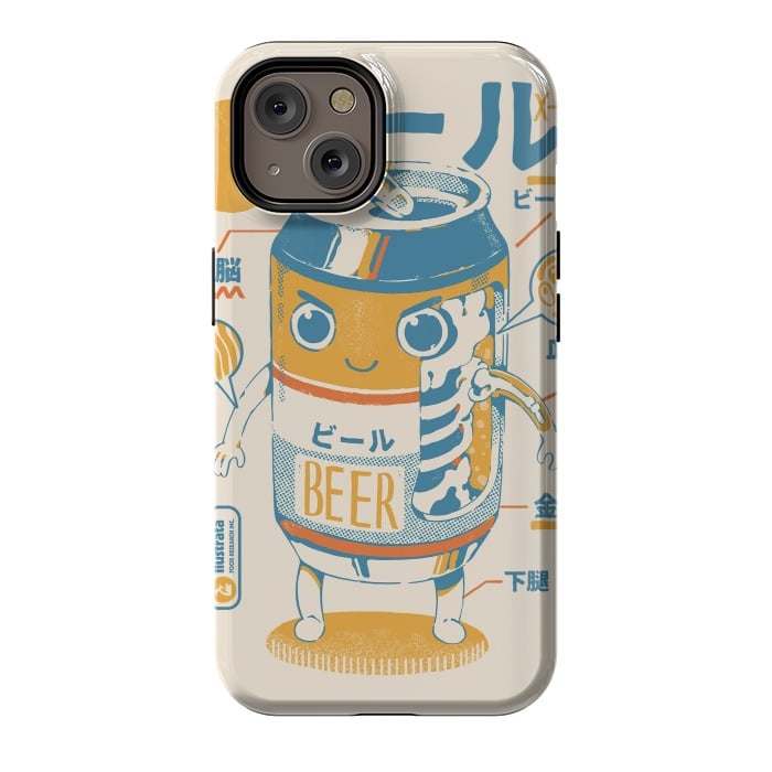 iPhone 14 StrongFit Beer Can X-Ray by Ilustrata