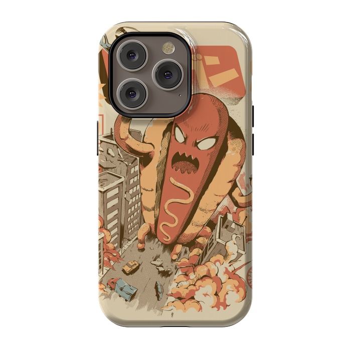 iPhone 14 Pro StrongFit Great Hot Dog by Ilustrata
