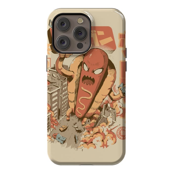 iPhone 14 Pro max StrongFit Great Hot Dog by Ilustrata