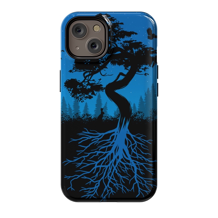 iPhone 14 StrongFit Bonsai roots at night by Alberto