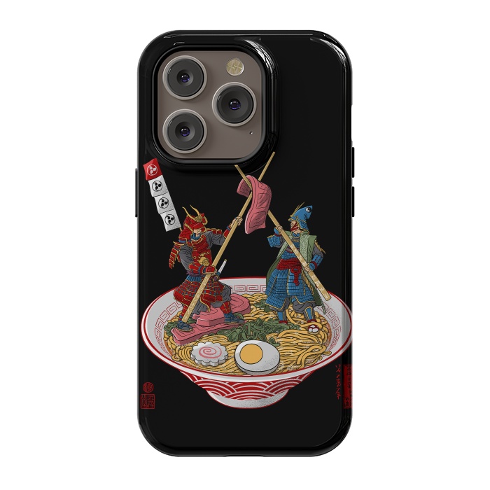 iPhone 14 Pro StrongFit Ramen samurais by Alberto