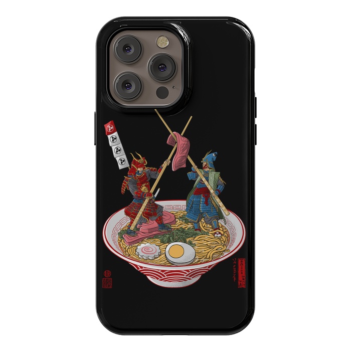 iPhone 14 Pro max StrongFit Ramen samurais by Alberto
