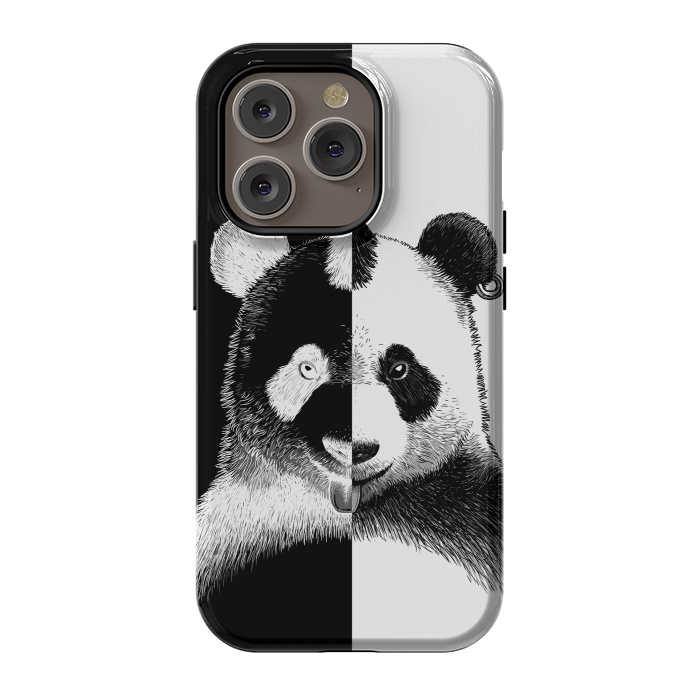 iPhone 14 Pro StrongFit Panda negative by Alberto