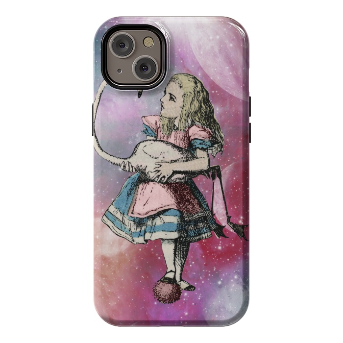 iPhone 14 Plus StrongFit Alice in space by haroulita