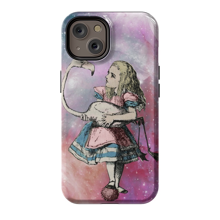 iPhone 14 StrongFit Alice in space by haroulita